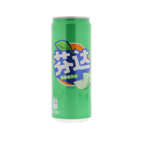 可口可乐芬达苹果味汽水330毫升