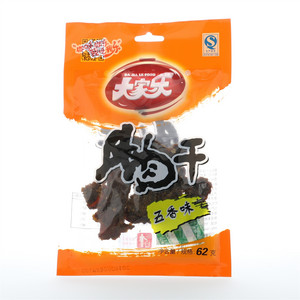 大家乐五香味牛肉干55克
