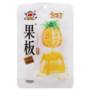 忘不了菠萝味果板果冻