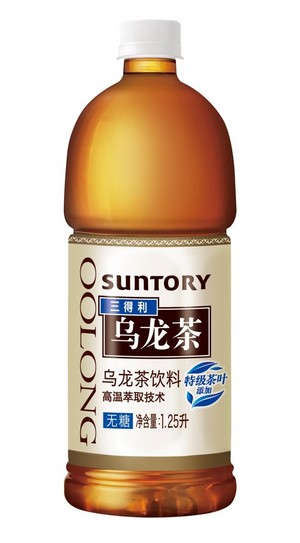 三得利乌龙茶无糖1250ml