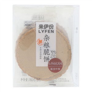 杂粮脆饼（红枣枸杞风味）160g