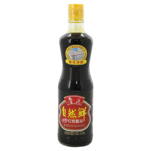 鲁花自然鲜红烧酱油