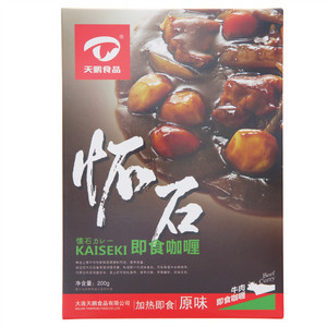 天鹏食品原味怀石牛肉即食咖喱