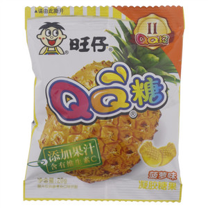 旺仔QQ糖_菠萝味
