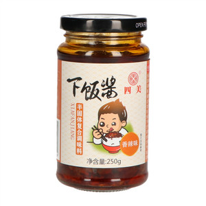 四美香辣味下饭酱(半固体复合调味料)