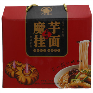 广远食品五福魔芋挂面