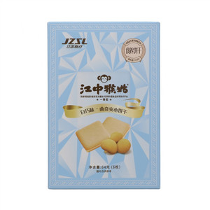江中猴姑白巧味曲奇夹心饼干