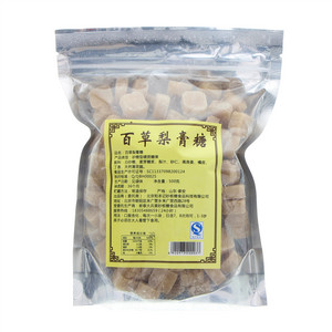 大兵黄百草梨膏糖
