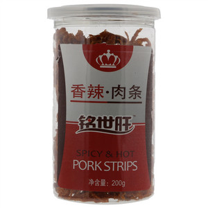 铭世旺香辣肉条