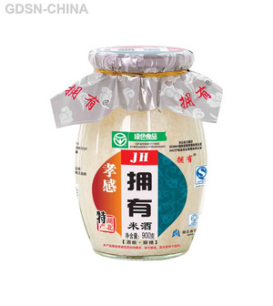 拥有孝感米酒900g瓶装