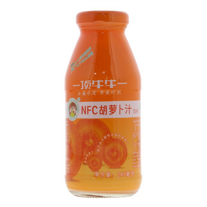 顶牛牛  NFC胡萝卜汁，245毫升