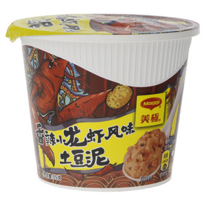 美极香辣小龙虾风味土豆泥