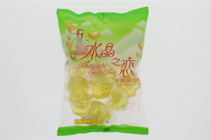 水晶之恋菠萝果肉果冻中袋