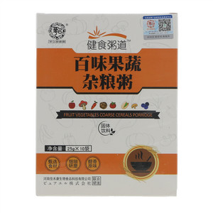 华以健康园健康粥道百味果蔬杂粮粥固体饮料