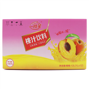一枝笔桃汁饮料