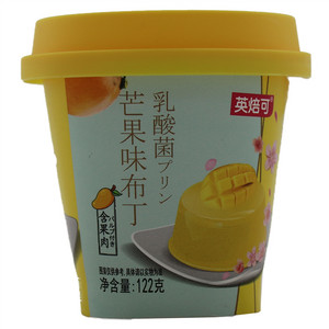 英焙可乳酸菌芒果味布丁