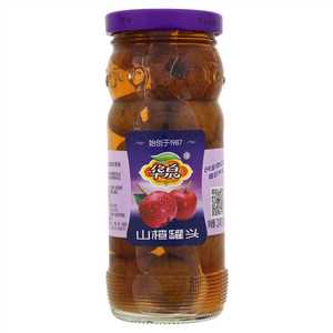 华泉山楂罐头
