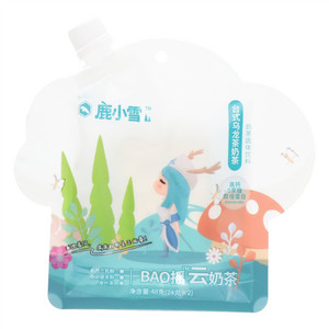 鹿小雪台式乌龙茶奶茶