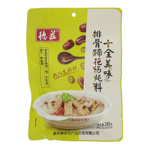 德庄十全十美排骨蹄花汤炖料