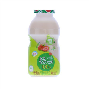 伊利草莓味畅意