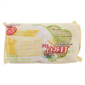 美丹白苏打鲜葱味饼干