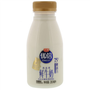 光明优倍鲜牛奶（浓醇）280ml