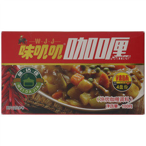 味达佳味叽叽辣味咖喱