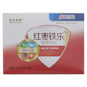 成长佳族红枣铁乐固体饮料
