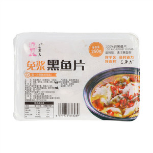三鱼太免浆黑鱼片