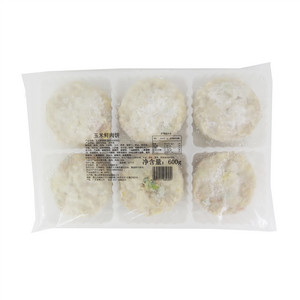 玉米鲜肉饼