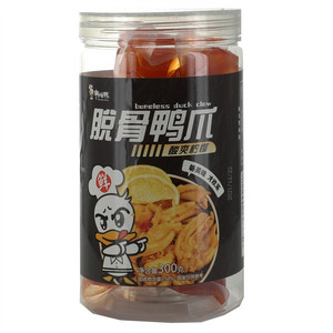 辣怪鸭酸爽柠檬味脱骨鸡爪