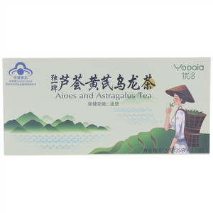 优洽独一牌芦荟黄芪乌龙茶