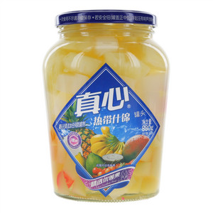 真心热带什锦罐头