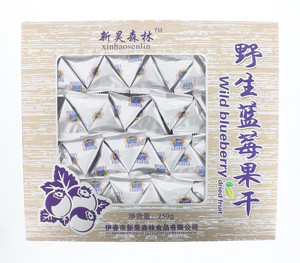 野生蓝莓果干250g