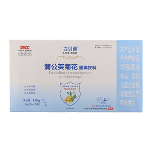 力贝诺蒲公英菊花固体饮料