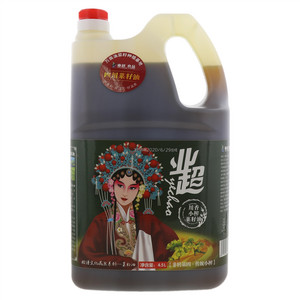 业超脸谱文化花旦系列川香小榨菜籽油