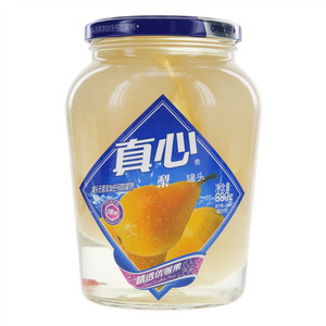 真心梨罐头