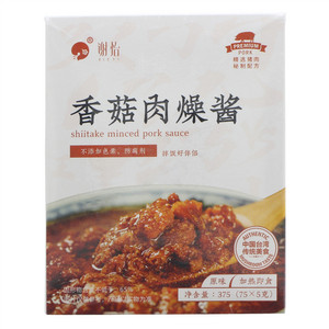 谢怡香菇肉燥酱