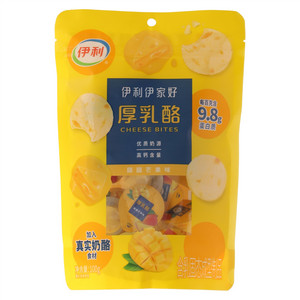 伊利圆圆芒果味伊家好厚乳酪