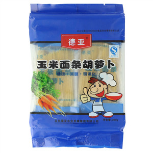 德亚玉米面条胡萝卜