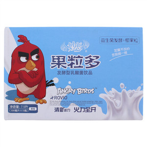 妙恋果粒多原味发酵型乳酸菌饮品