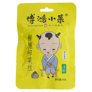 博鸿小菜清爽鲜脆榨菜丝