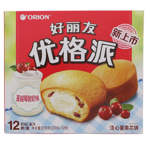 ORION好丽友蔓越莓酸奶味优格派