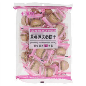 士康妮草莓味草莓味夹心饼干