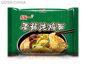 统一香菇炖鸡面（油炸方便面）