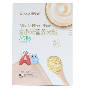 聪贝乐AD钙护畅小米营养米粉