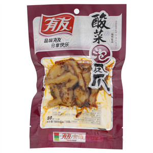 有友酸菜泡凤爪