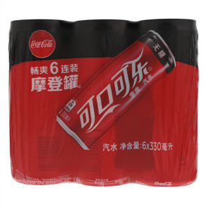 可口可乐零度无糖汽水