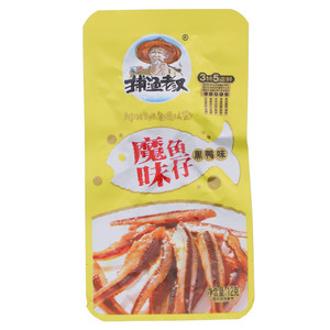 捕渔老汉黑鸭味魔味鱼仔