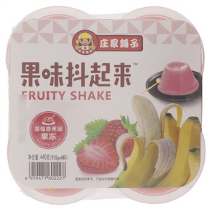 庄家铺子果味抖起来草莓香蕉味果冻